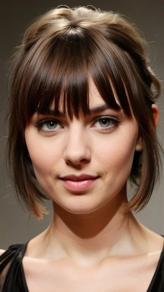 Medium-Length Haircuts with Bangs