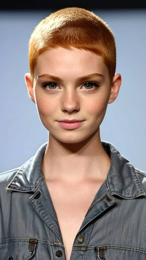 Ginger Buzz Cut Buzz Cuts for Girls