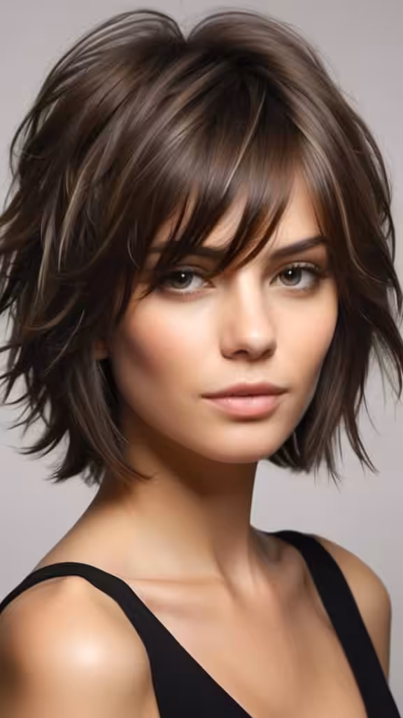 Heavily Layered Medium Hair Medium Haircuts to Fuel Your Imagination