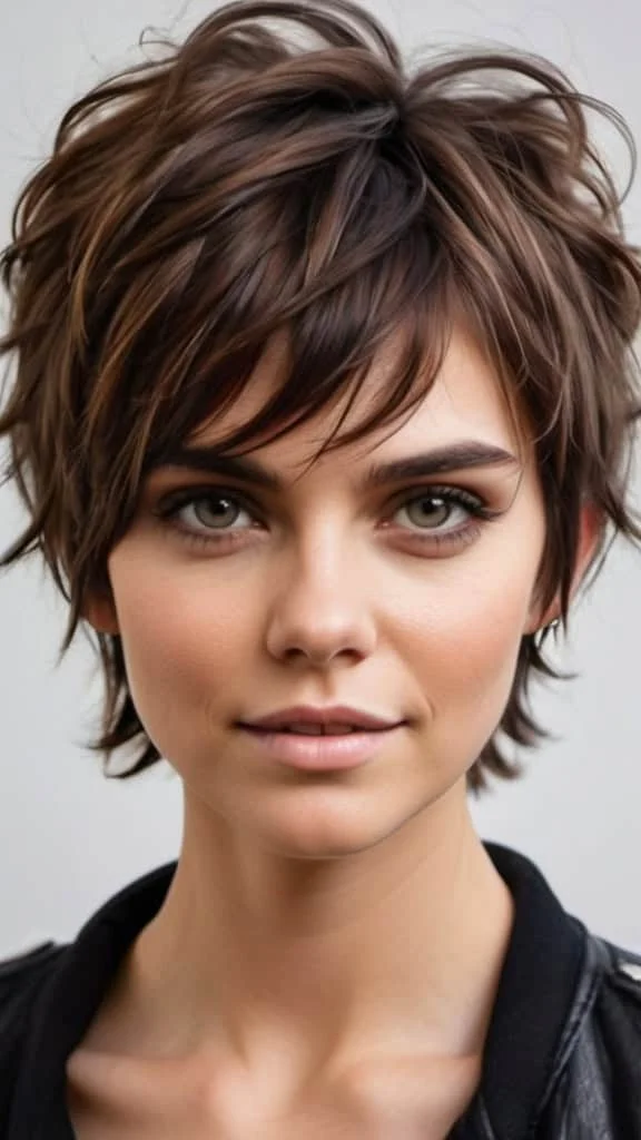 Short Messy Hairstyles