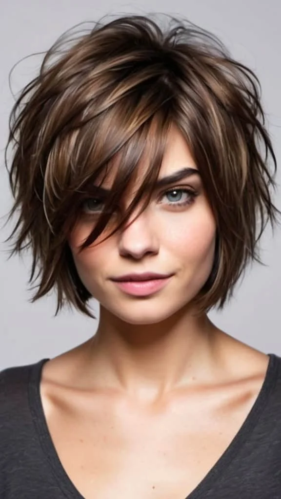 Short Messy Hairstyles