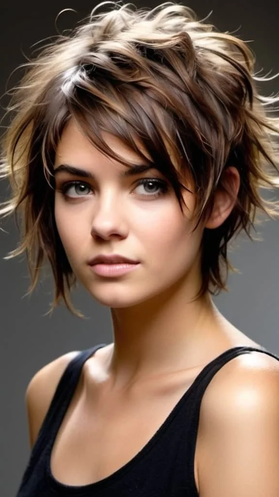 Short Messy Hairstyles