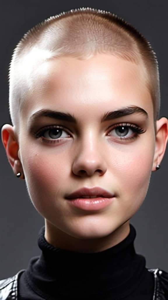 Long Buzz Cut Buzz Cuts for Girls