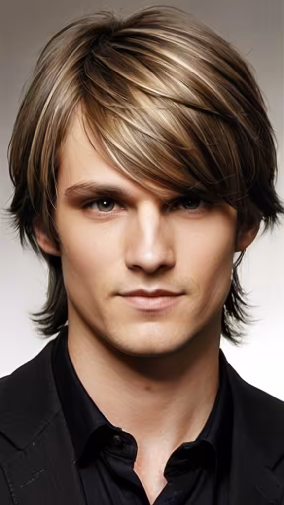 Long Layers - Men's Hairstyles