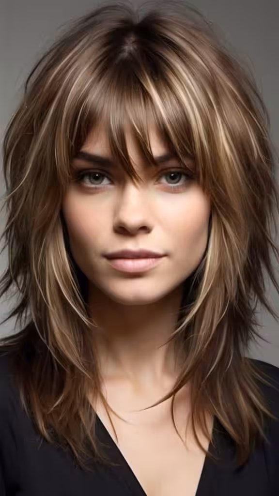 Long Shaggy Hair Medium Haircuts to Fuel Your Imagination