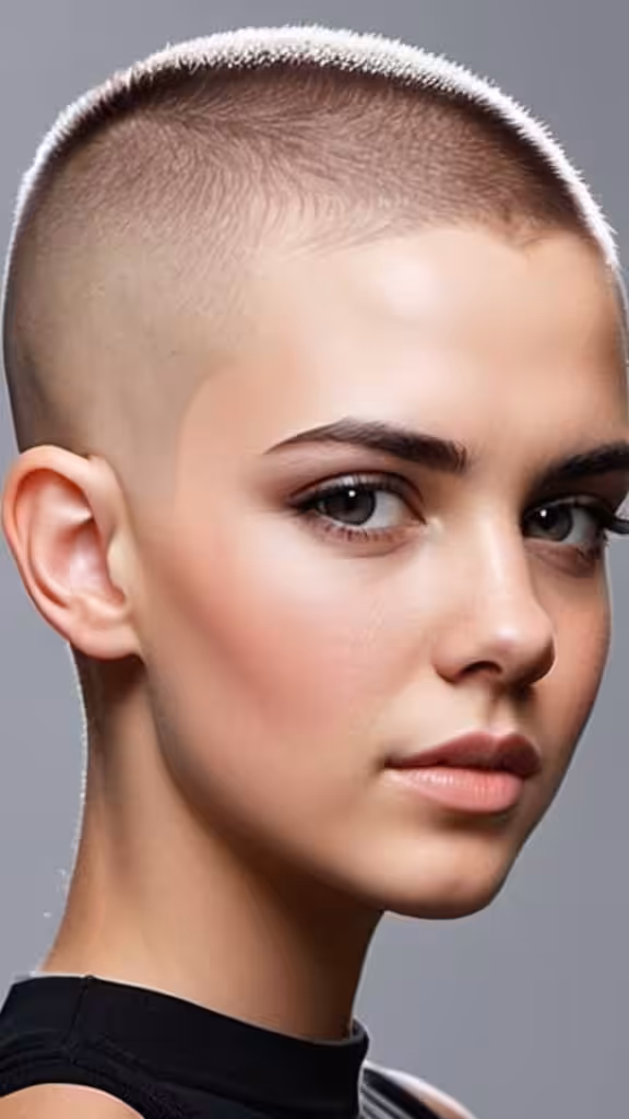 Low Fade Buzz Cut Buzz Cuts for Girls