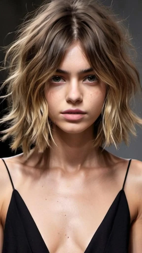 Collarbone Length Hair