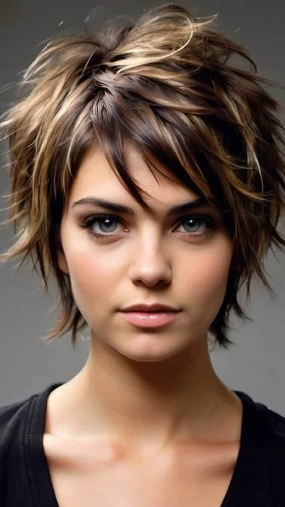 Short Messy Hairstyles