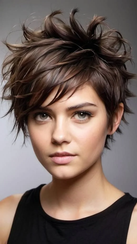 Short Messy Hairstyles