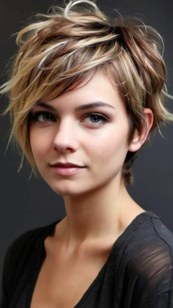 Short Messy Hairstyles