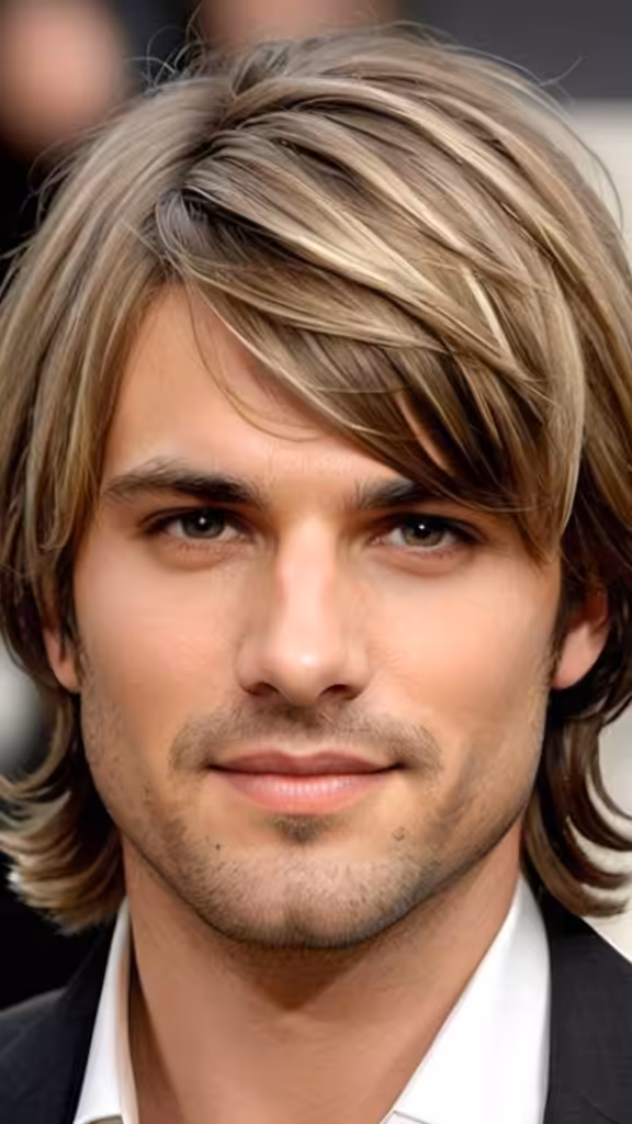 Mid-Length Layers - Men's Hairstyles