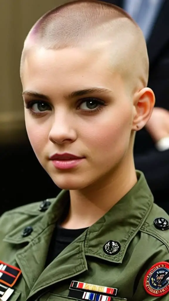 Military Buzz Cut Buzz Cuts for Girls
