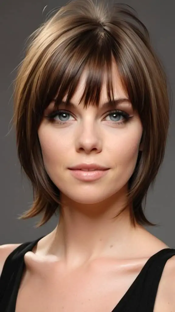 Modern Shag Straight Hairstyles for a Stylish Look