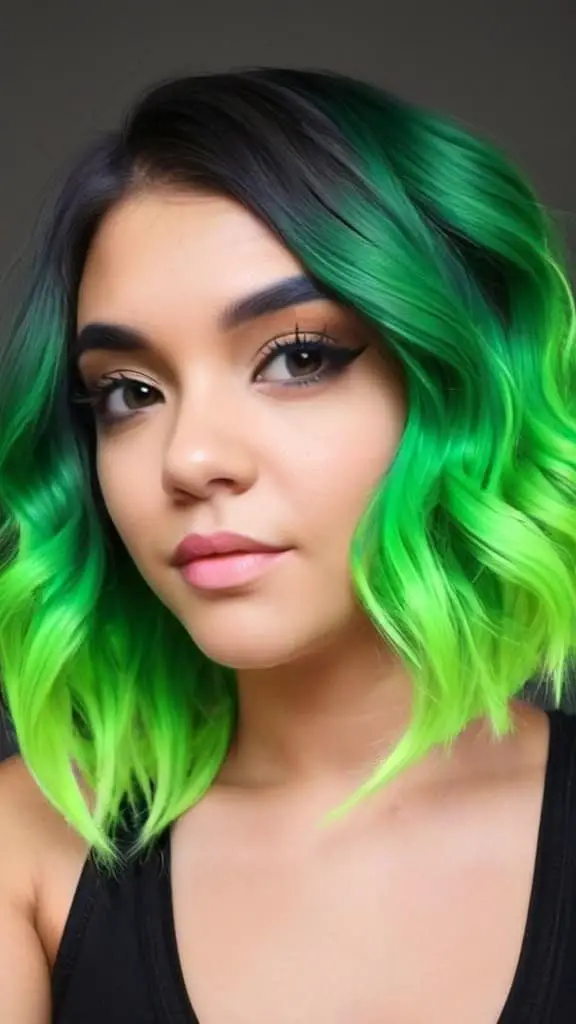 Short Ombre Hair