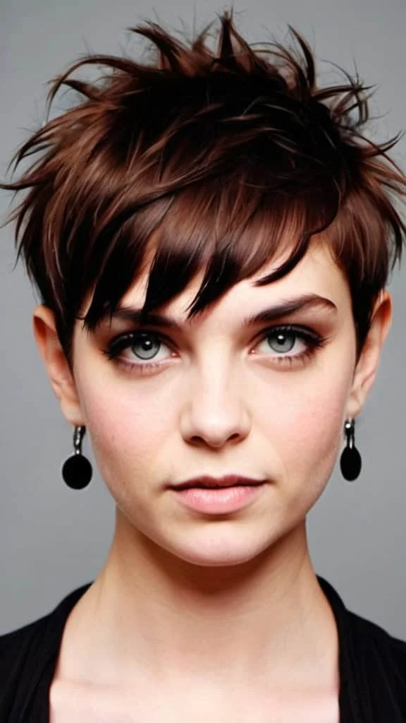 Pixie Mullet with Fringe Short Sassy Haircuts