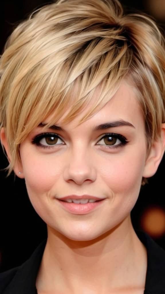 Short Layered Haircuts with Bangs