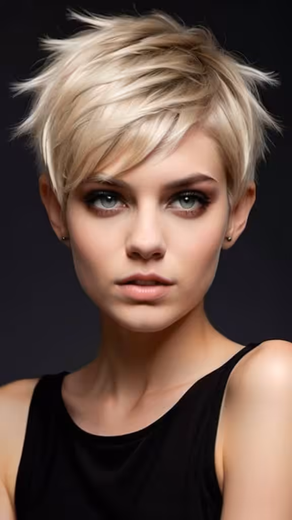 Pixie Wolf Cut Daring Medium-Length Wolf Cut