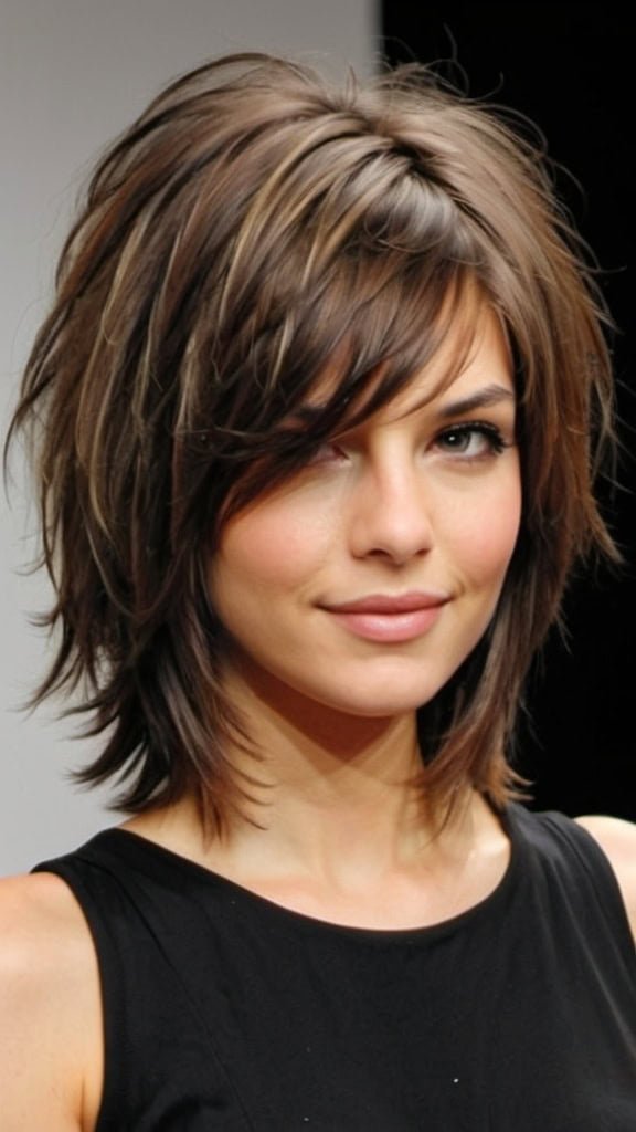 Medium Length Haircuts for Thick Hair