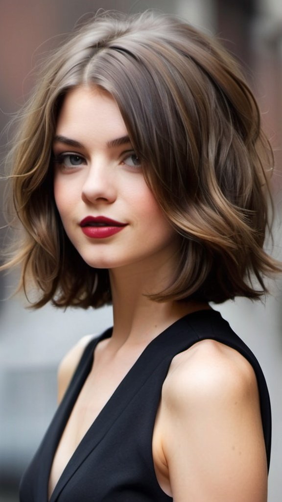 Medium Length Haircuts for Thick Hair