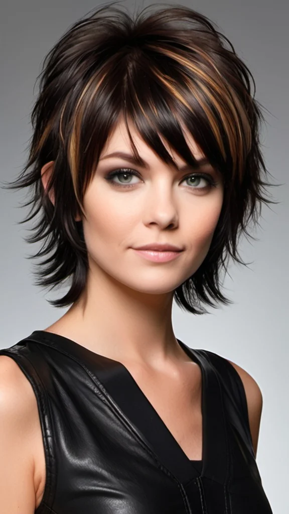 Rockstar Shag Medium Shag Haircut