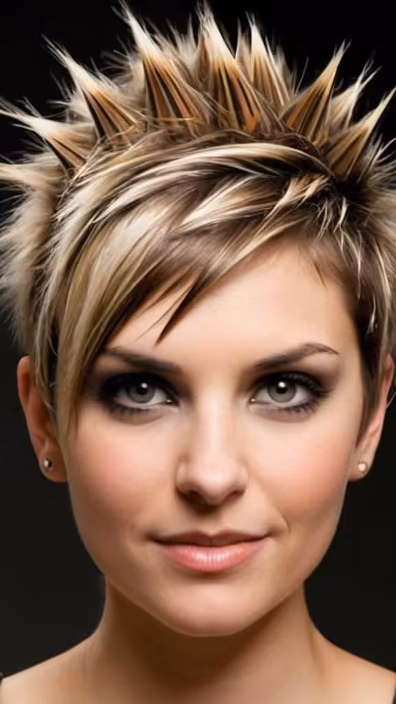 Sassy Spikes Short Spiky Haircuts for Women