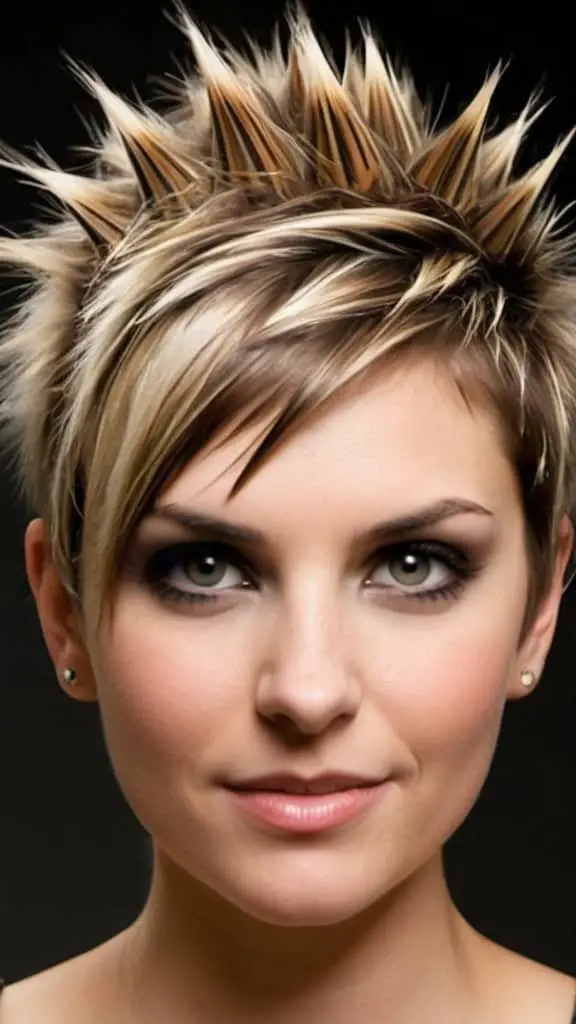 Sassy Spikes Short Spiky Haircuts for Women