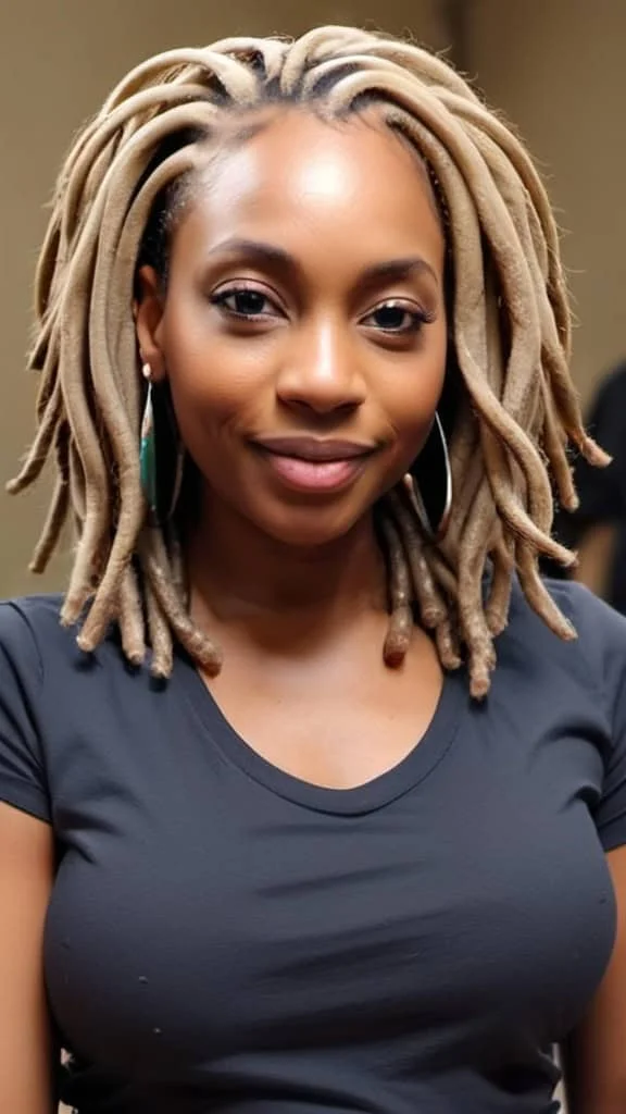 Sculpted Locs Medium Length Natural Hairstyles Medium Length Natural Hairstyles