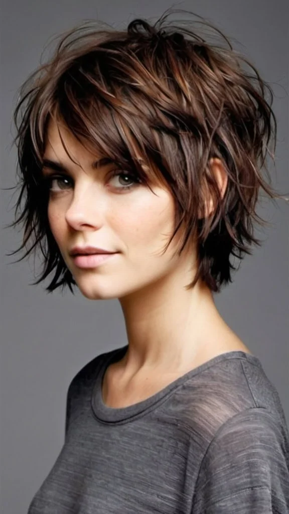 Short Messy Hairstyles