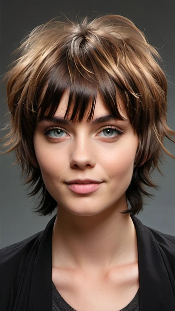 Shaggy Crop Medium Shag Haircut