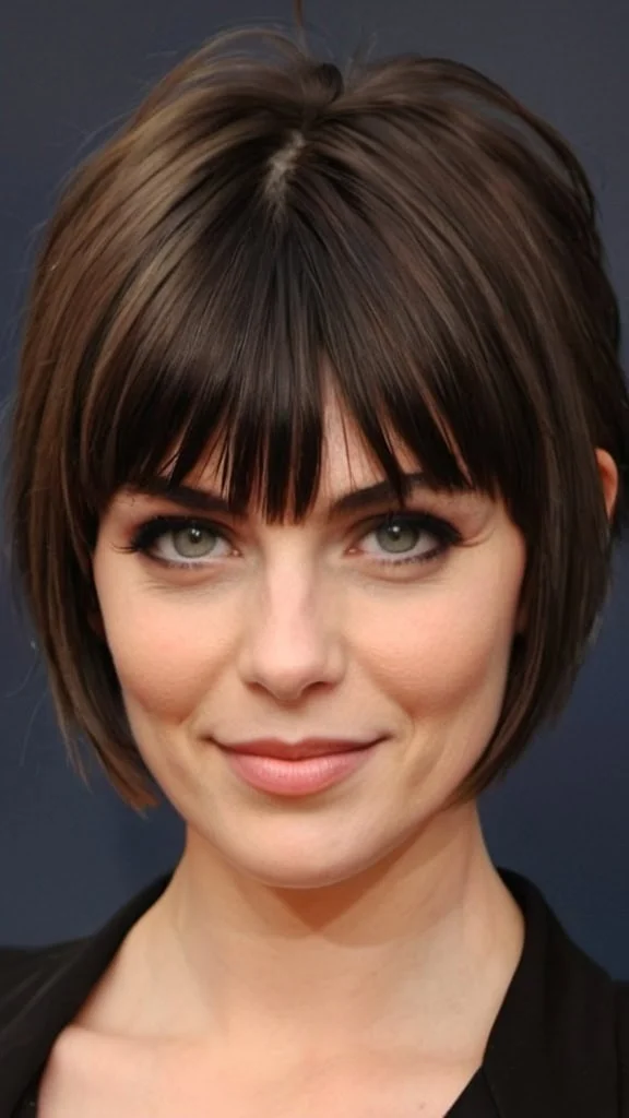 Short Hair with Bangs Short Sassy Haircuts