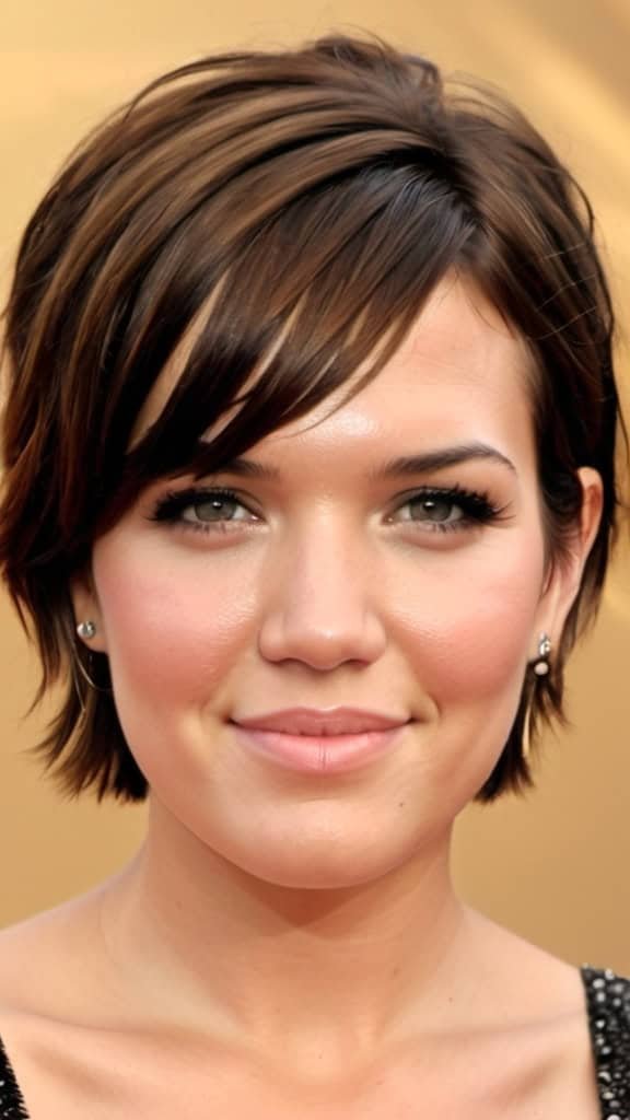 Short Layered Cut Mandy Moore Short Hair Mandy Moore Short Hair