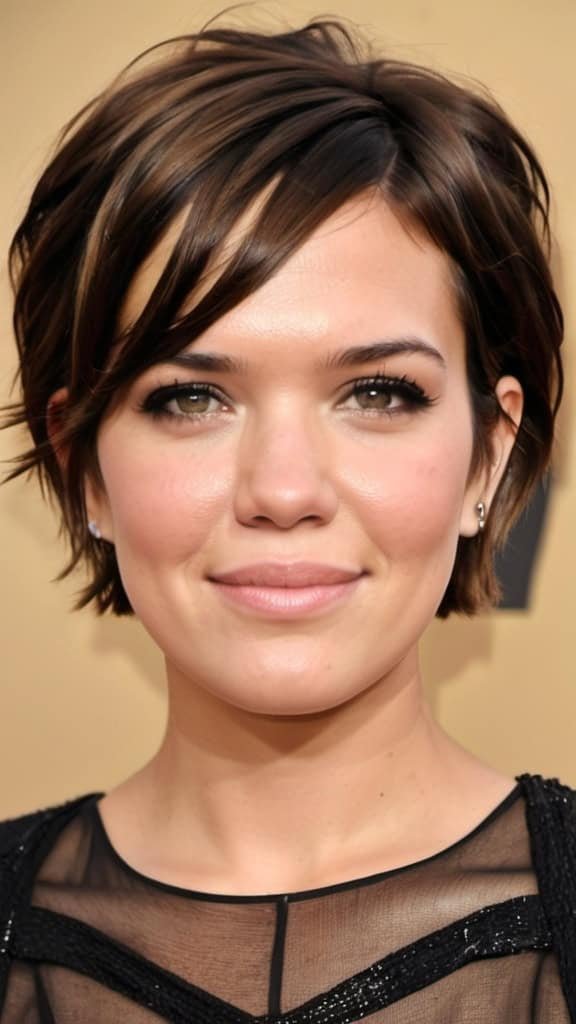 Short Messy Look Mandy Moore Short Hair Mandy Moore Short Hair