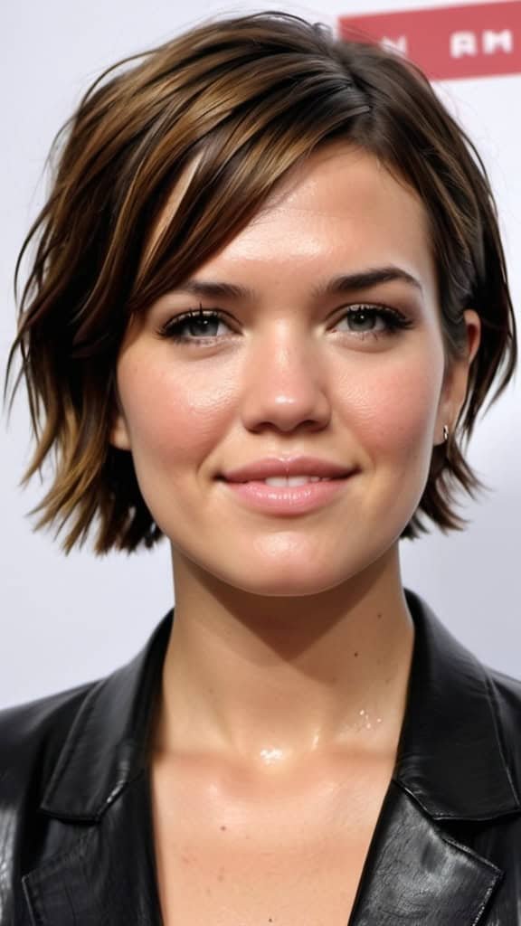 Short Wet Look Mandy Moore Short Hair Mandy Moore Short Hair