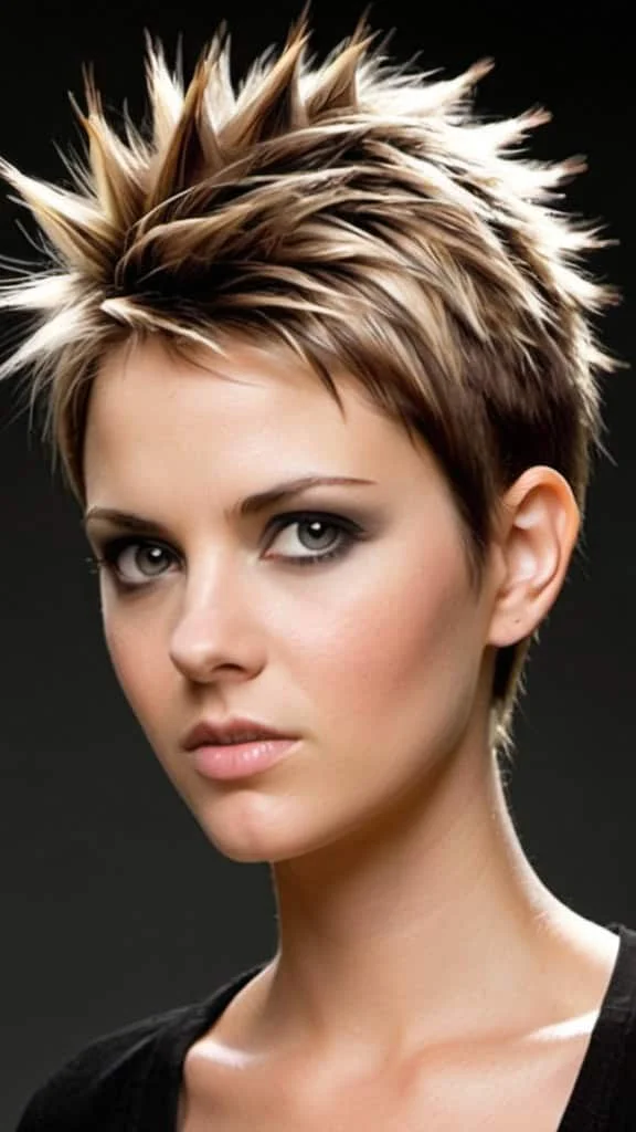 Soft Spikes Short Spiky Haircuts for Women