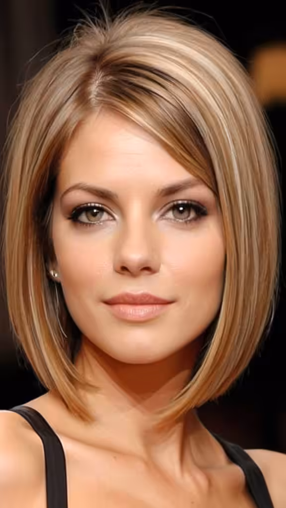 Straight And Blunt - 21 Medium Hairstyles for Women for All Face Shapes for 2026