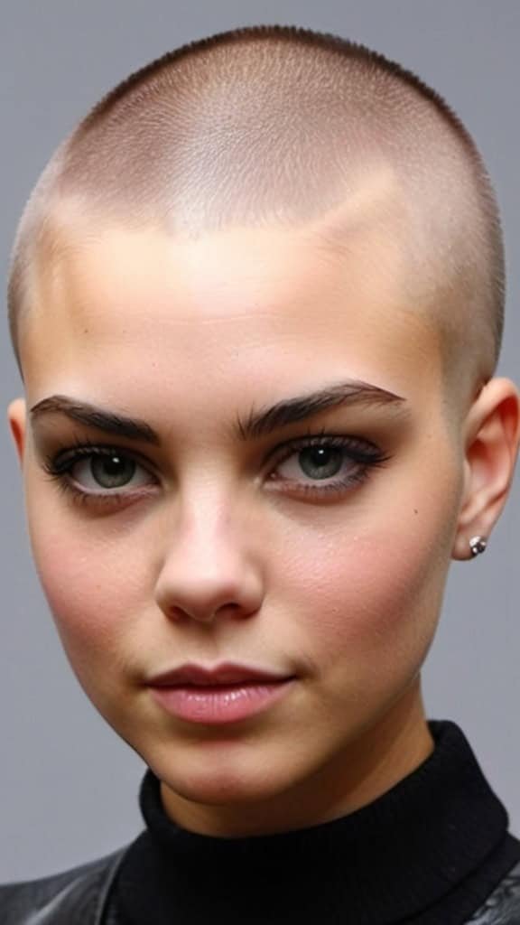 Taper Buzz Cut Buzz Cuts for Girls