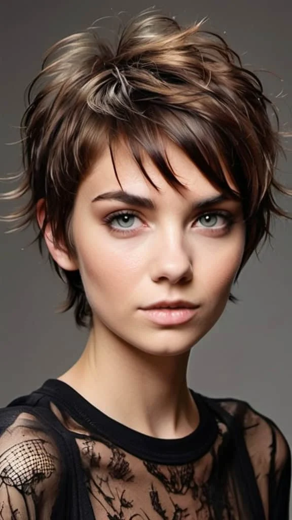 Short Messy Hairstyles