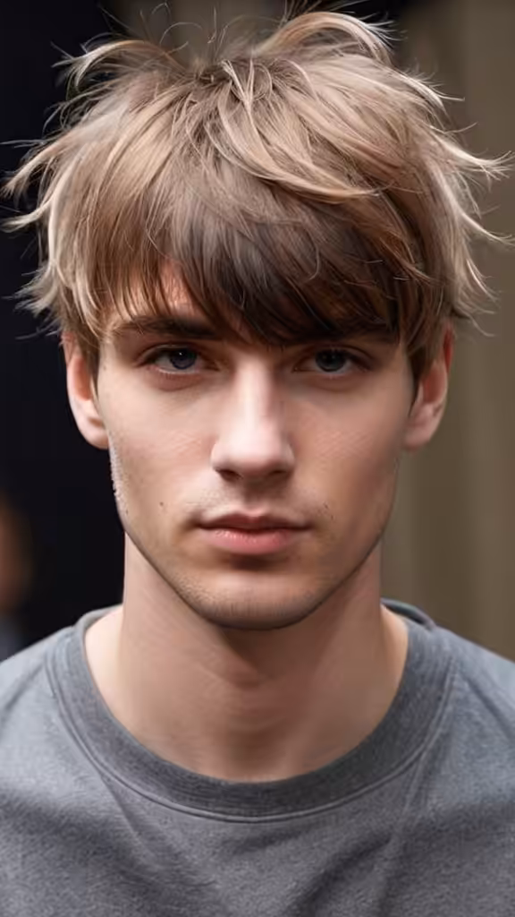 Textured Fringe - Men's Hairstyles