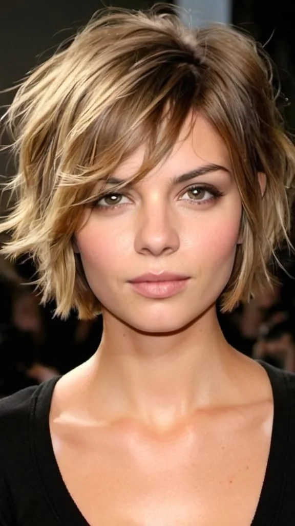 Short Messy Hairstyles