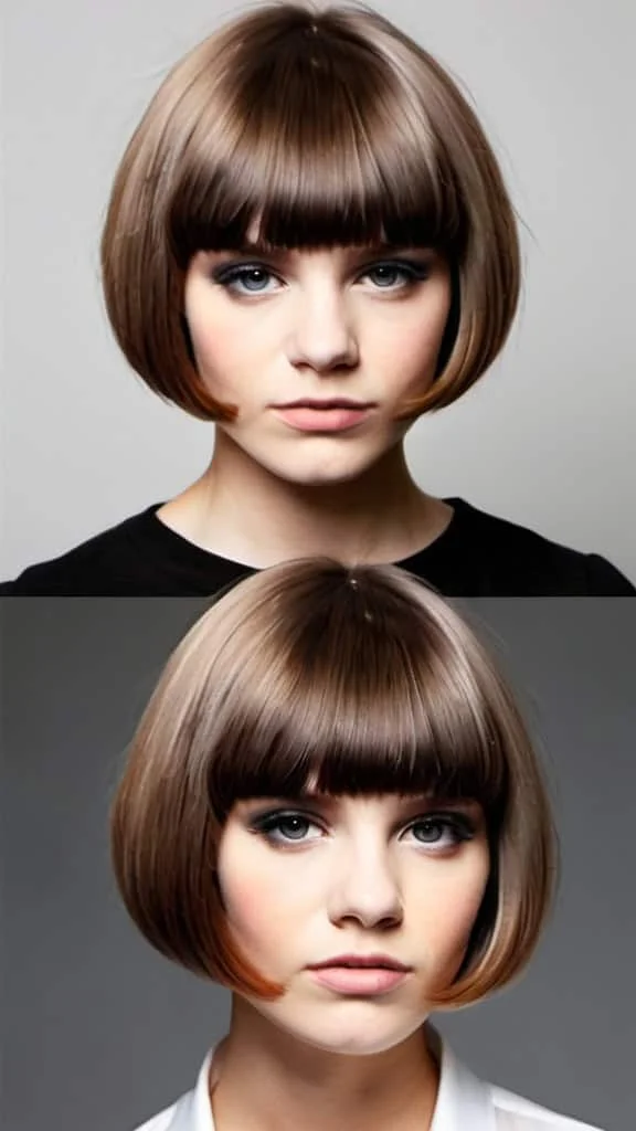 Undercut Pageboy Haircut with Pageboy Haircut