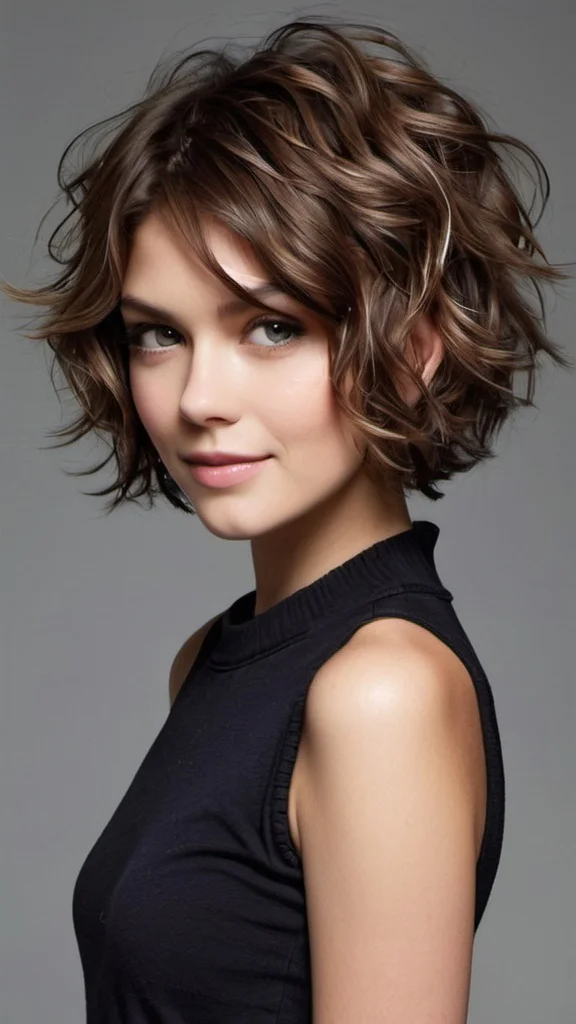 Flirty Short Fluffy Hair Ideas