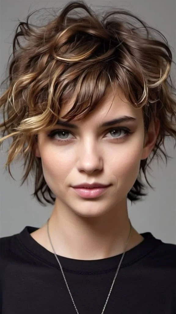 Short Messy Hairstyles