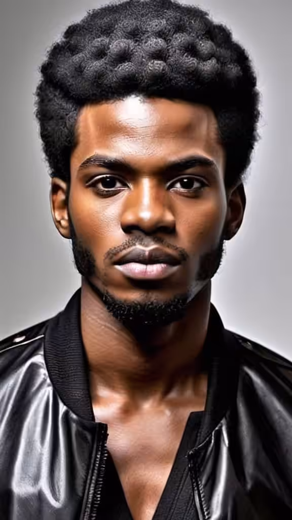 Afro Medium Hairstyles for Men