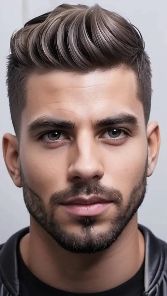 Blowout Taper Fade Medium Hairstyles for Men