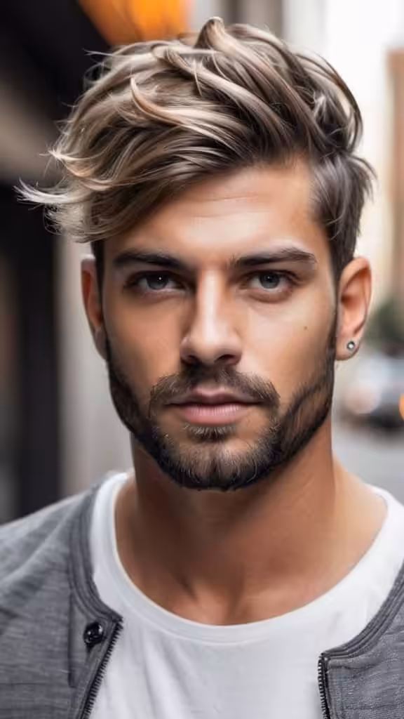 Bro Flow Medium Hairstyles for Men