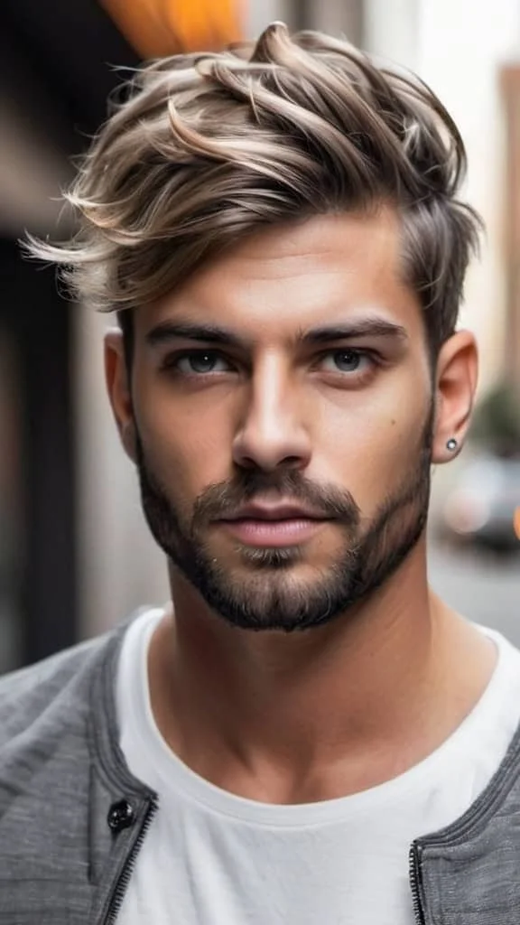 Bro Flow Medium Hairstyles for Men