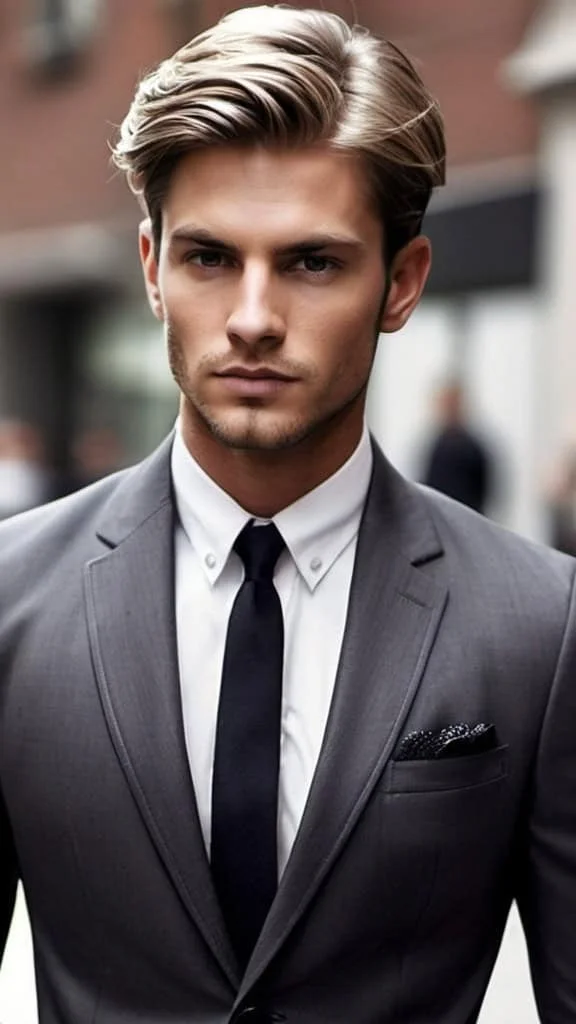 Business Casual Medium Hairstyles for Men