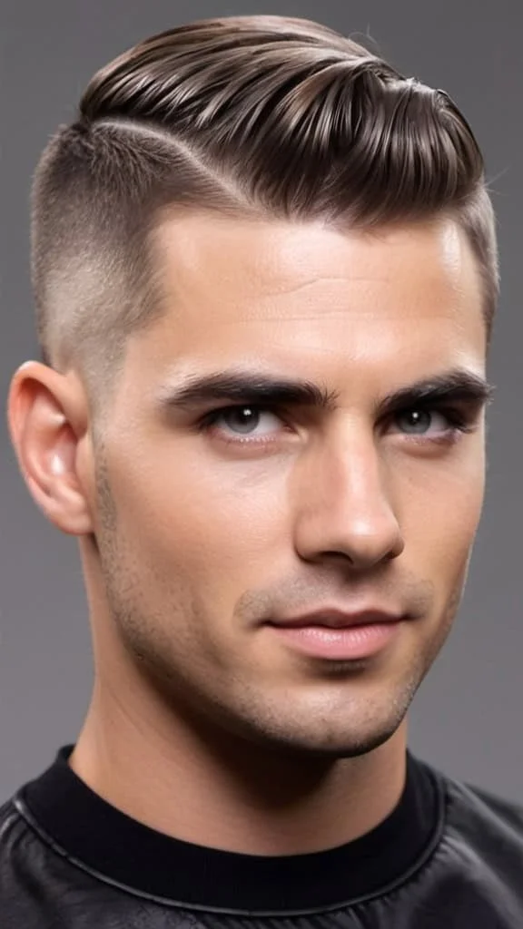 Crew Cut Medium Hairstyles for Men