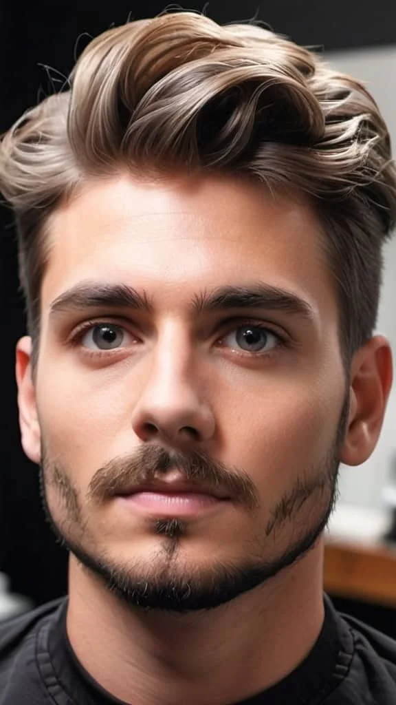 Edgar Cut Medium Hairstyles for Men