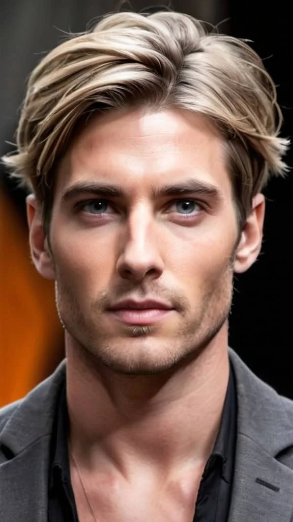 Elongated Layers Medium Hairstyles for Men